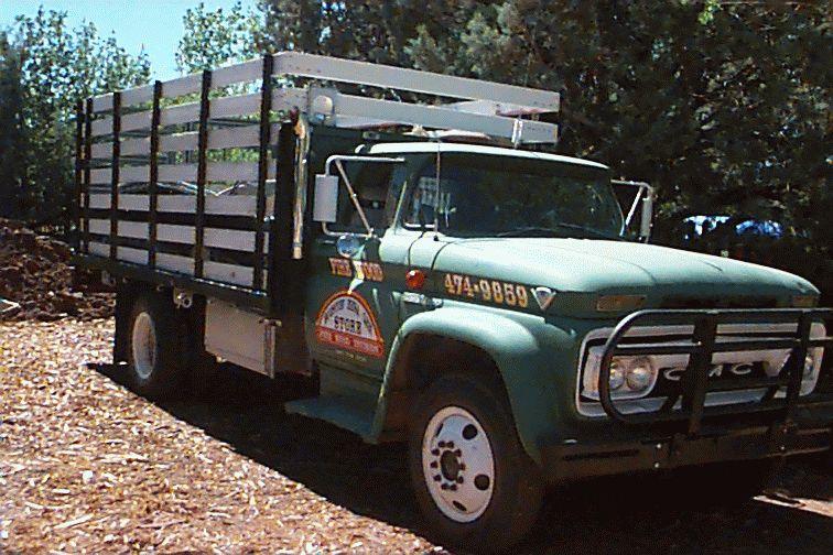 Houston Mesa firewood delivery truck